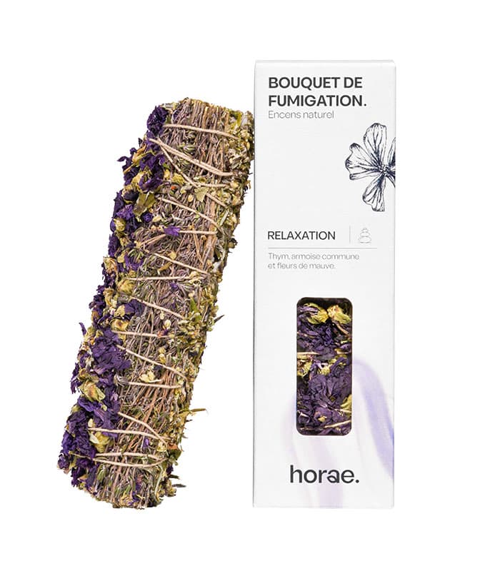 Bouquet de fumigation Relaxation · Horae, Pour offrir ou se faire plaisir du Comptoir de l'Herboriste