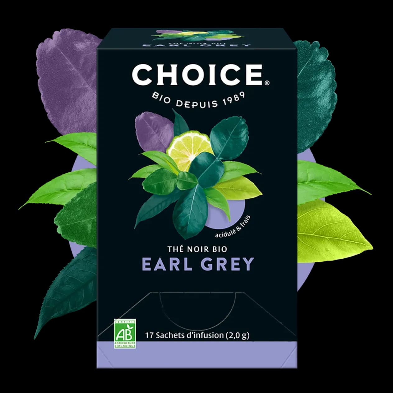 Thé Noir Bio Earl Grey · Choice, Thés & infusions du Comptoir de l'Herboriste