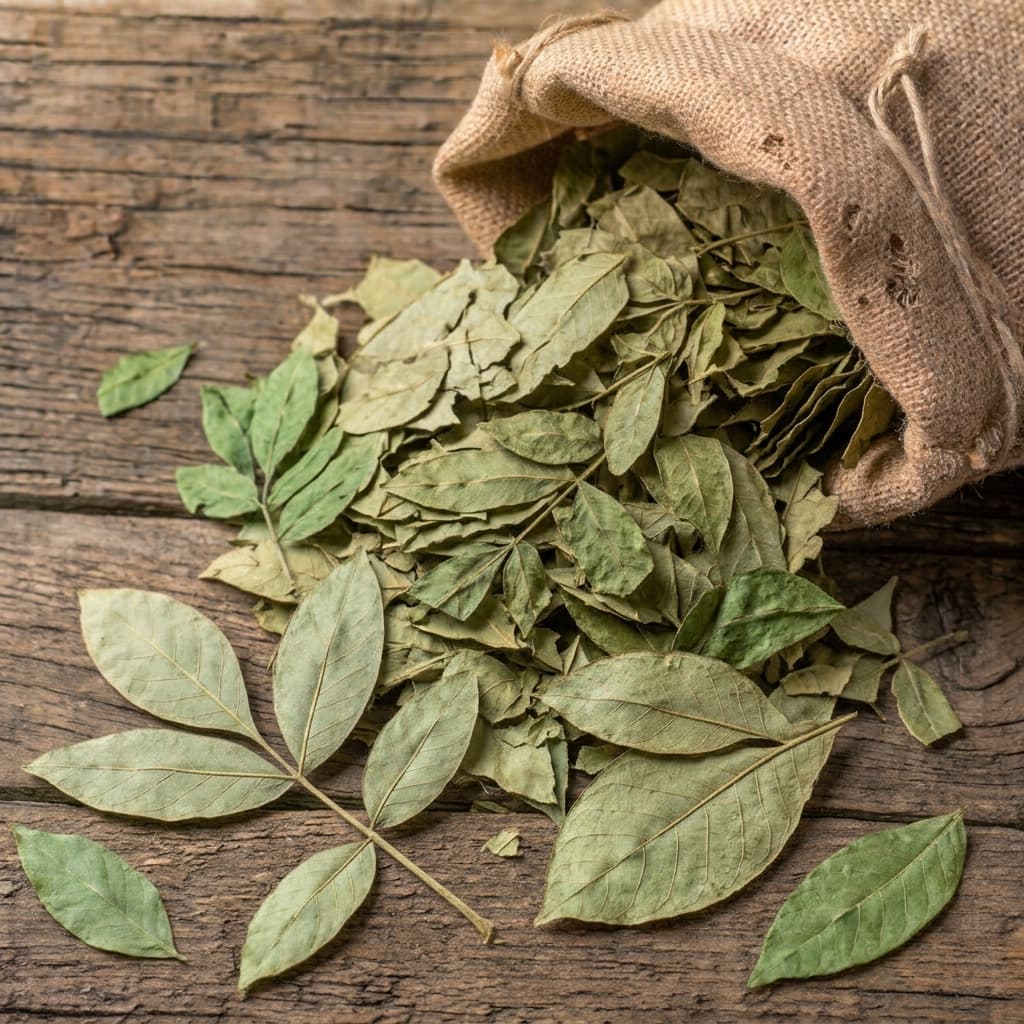 Noyer · Le Comptoir de l'Herboriste, Juglans regia ( feuille coupée ), Plantes en vrac du Comptoir de l'Herboriste