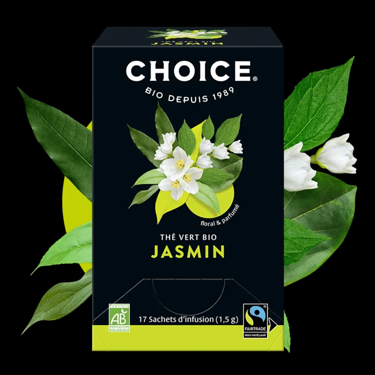 Thé vert Jasmin · Choice, Thés & infusions du Comptoir de l'Herboriste