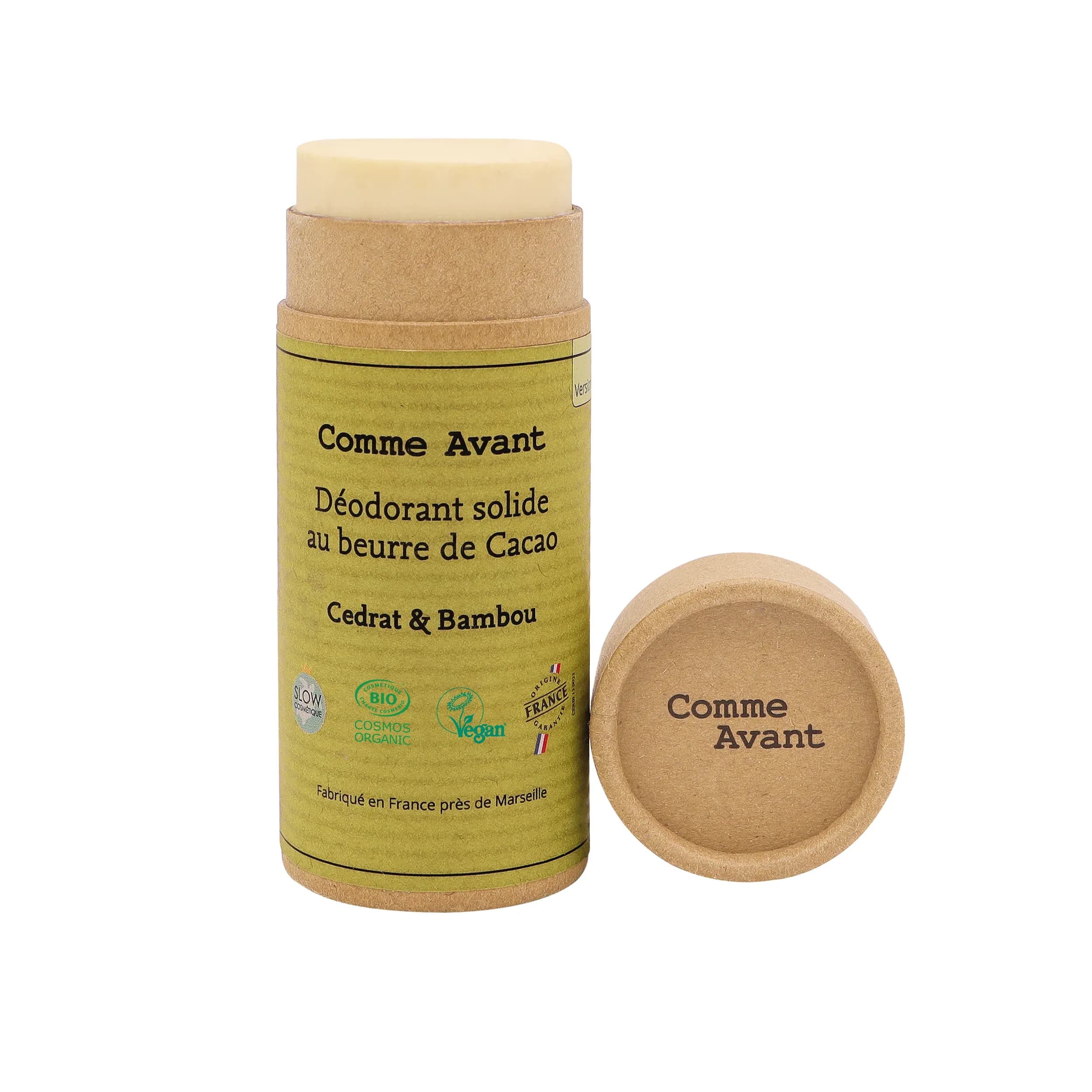 Déodorant solide Cédrat et Bambou · Comme Avant