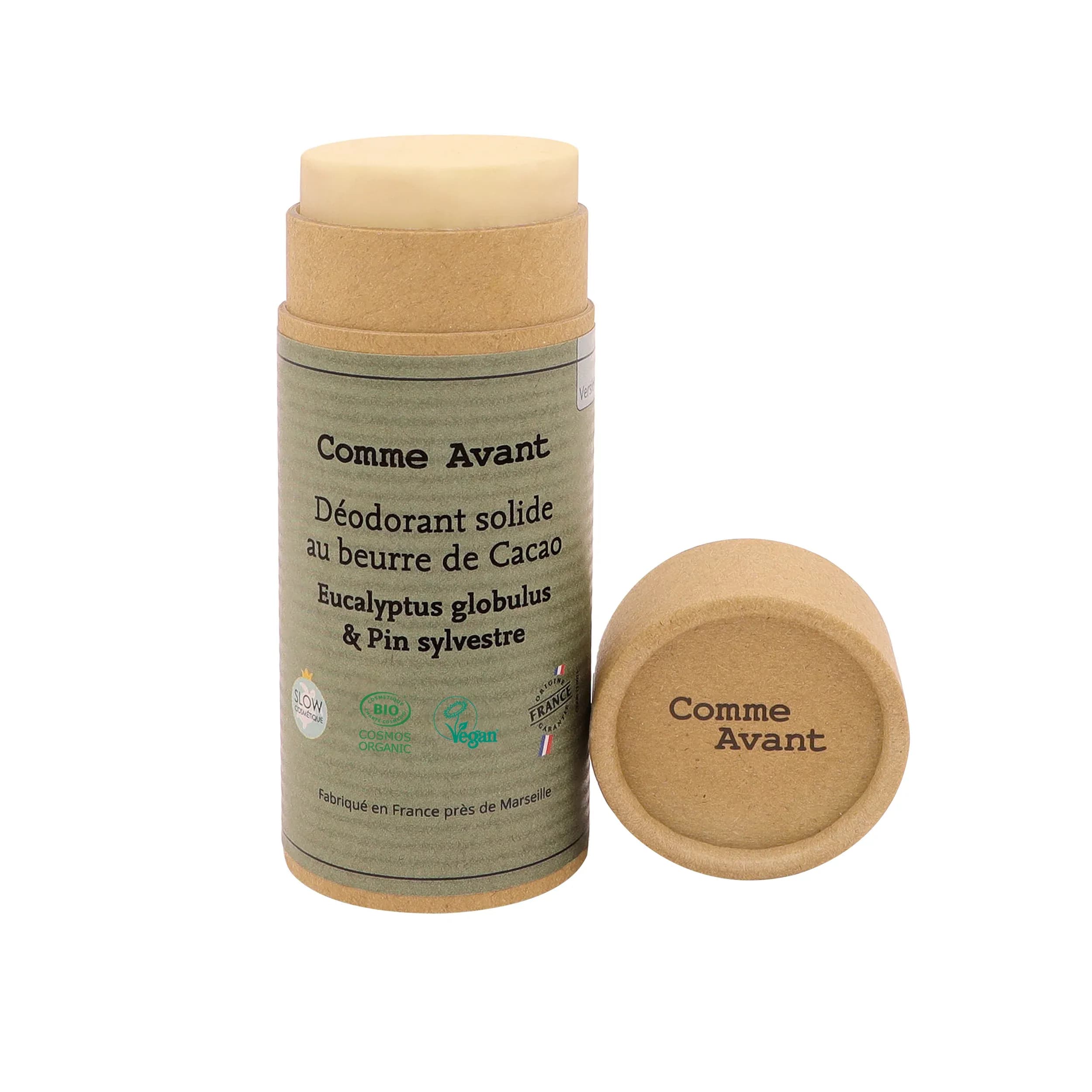 Déodorant solide Eucalyptus et Pin sylvestre · Comme Avant