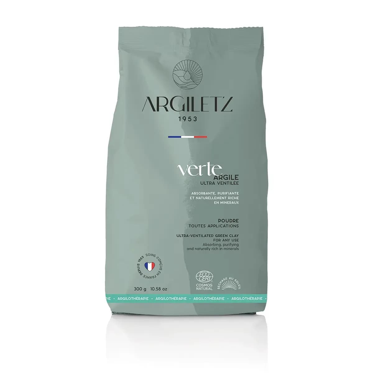 Argile verte en poudre ultra ventilée · Argiletz