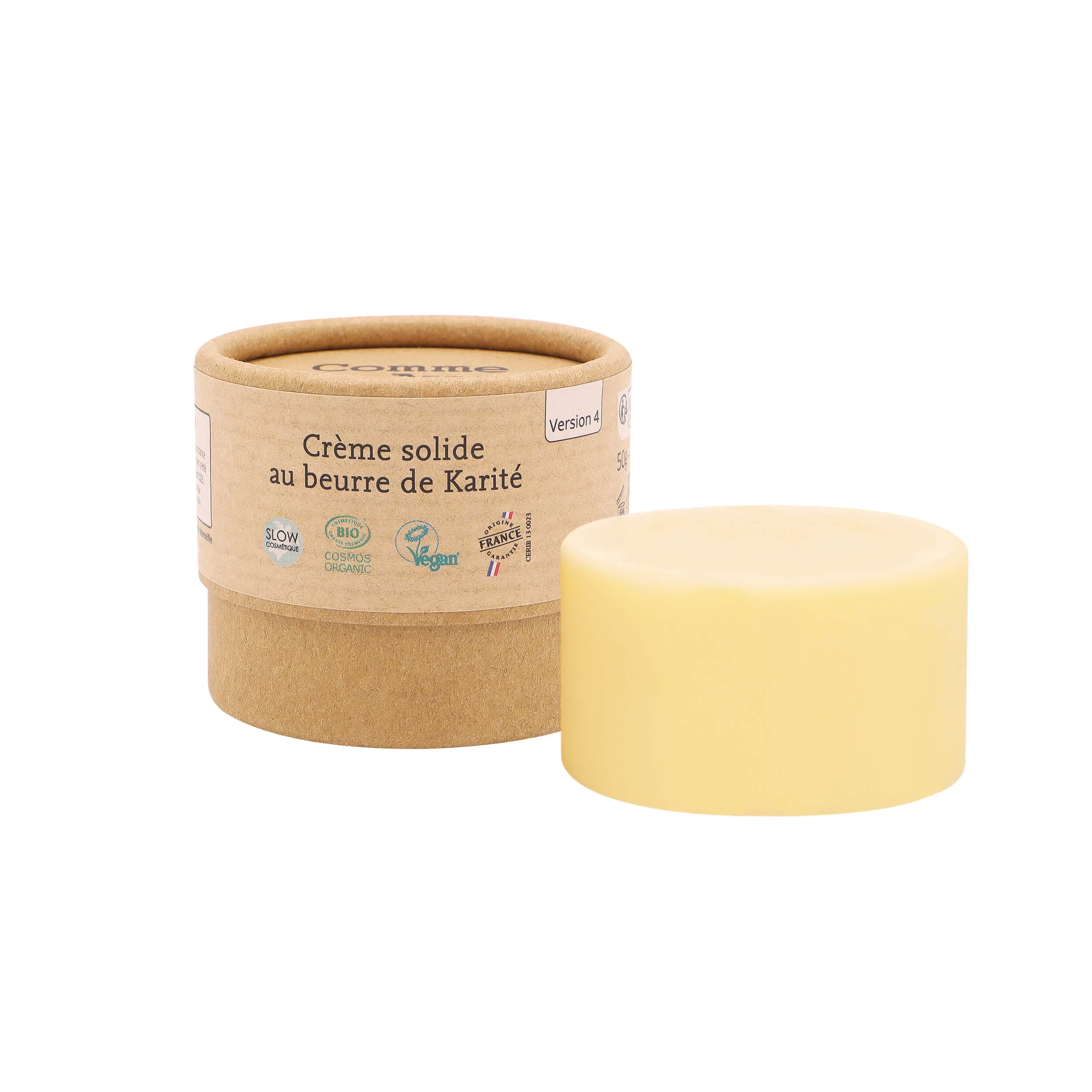 Crème solide au beurre de karité · Comme Avant