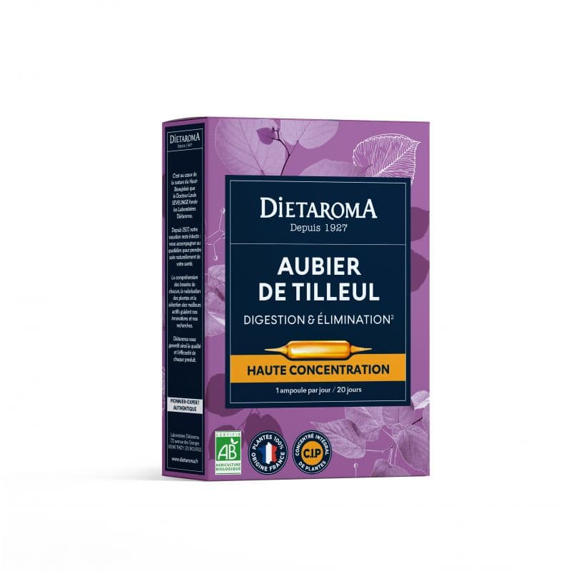 C.I.P. Aubier de tilleul bio · Dietaroma, Compléments alimentaires du Comptoir de l'Herboriste