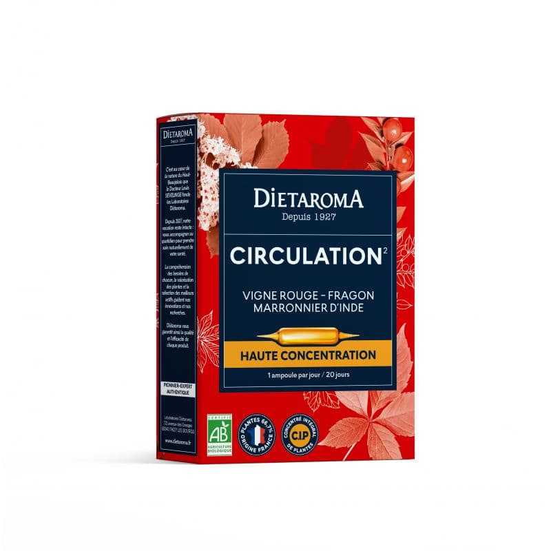C.I.P. CIRCULATION bio · Dietaroma, Compléments alimentaires du Comptoir de l'Herboriste