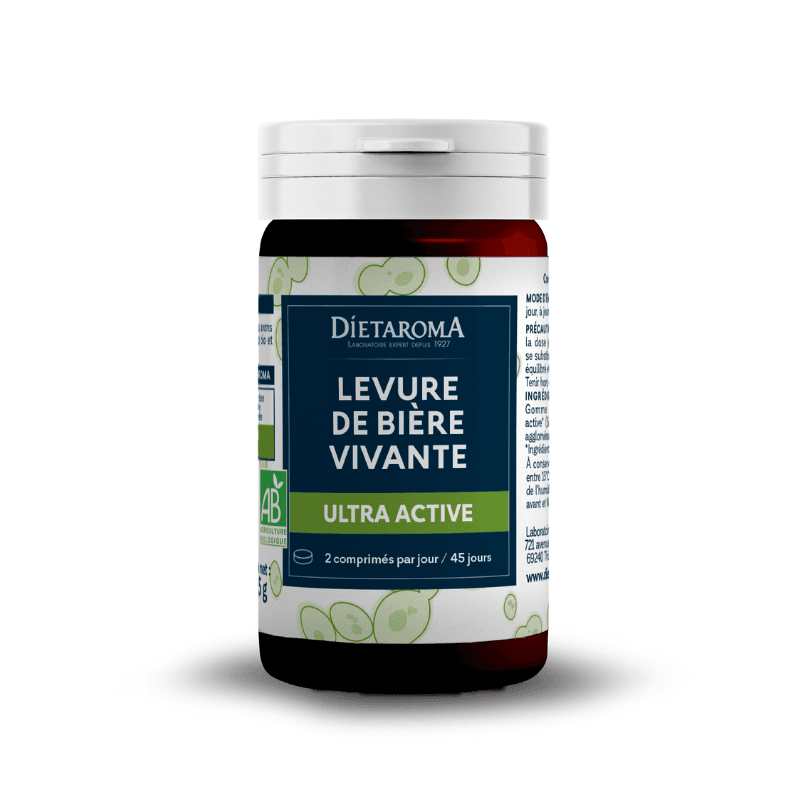Levure de bière vivante Bio · Dietaroma, Compléments alimentaires du Comptoir de l'Herboriste