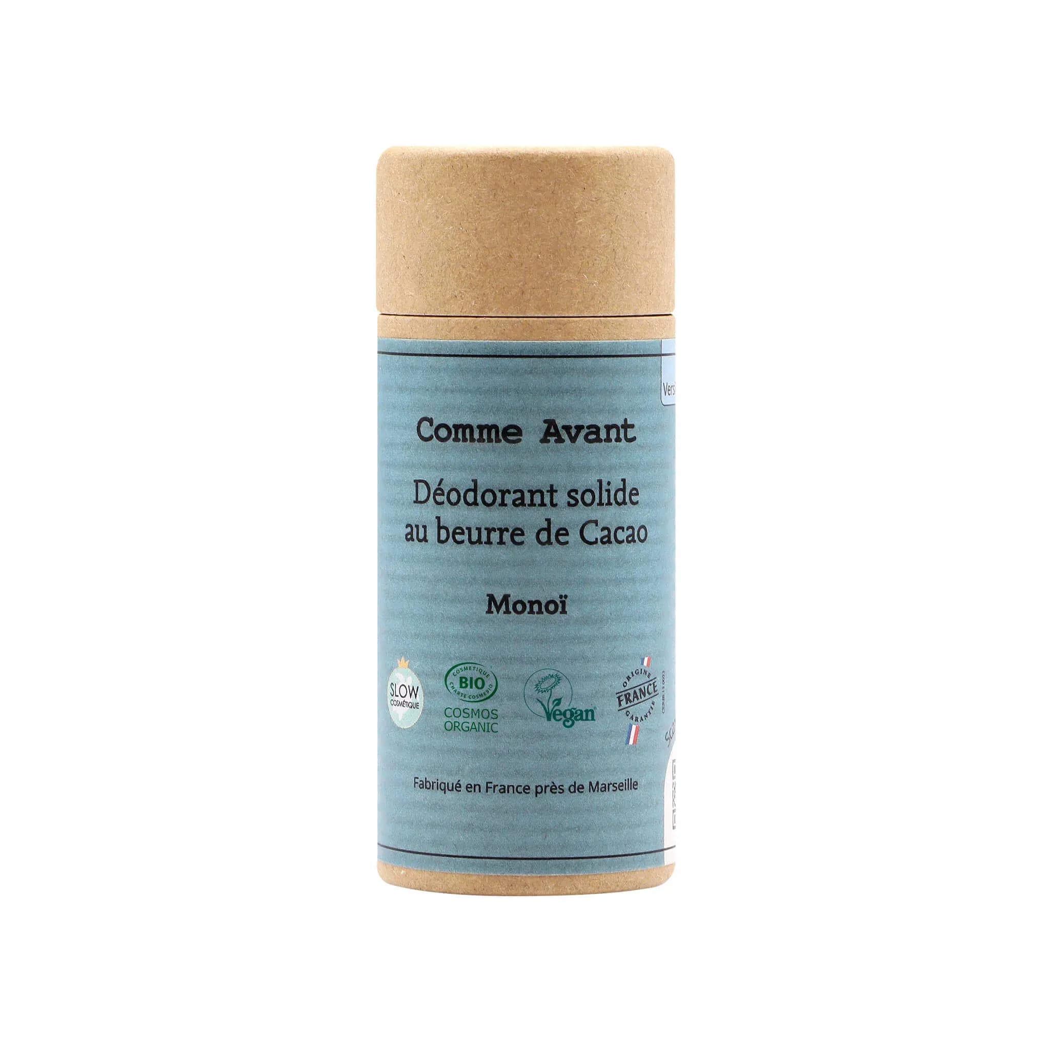 Déodorant solide Monoï · Comme Avant