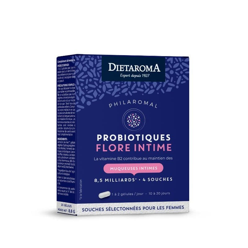 Philaromal probiotiques flore intime · Dietaroma, Compléments alimentaires du Comptoir de l'Herboriste