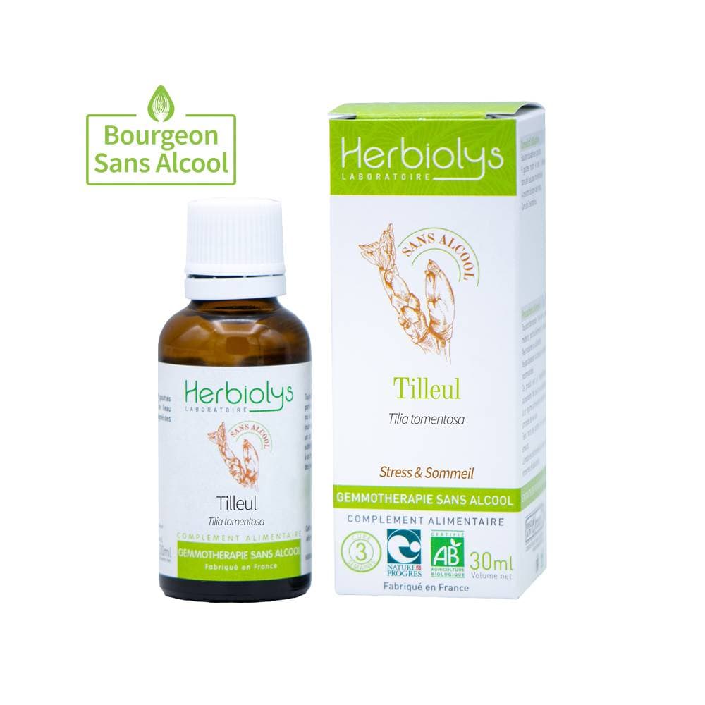 Tilleul Bourgeon Bio - sans alcool · Herbiolys, Gemmothérapie du Comptoir de l'Herboriste